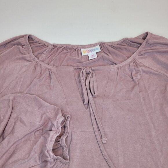 LuLaRoe Tops - LuLaRoe Simply Comfortable, Pink Tunic‎ Top 3/4 Sleeve, Size M